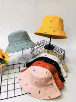 หมวกบักเก็ต [รุ่นD008] หมวกใส่เที่ยว หมวกกันแดด หมวกแฟชั่น หมวกน่ารัก [พร้อมส่งจากไทย!!!]