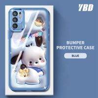 YBD เคสสำหรับ โทรศัพท์ Xiaomi POCO M3 Pro 4G 5G Redmi Note 10 5G Note 10T 5G POCO X3 GT 5G สีใสฟิล์มเลนส์ TPU นุ่มป้องกันด้วยลวดลายการ์ตูนน่ารัก