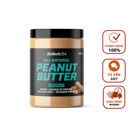 Bơ đậu phộng peanut butter biotechusa hộp 400g - ảnh sản phẩm 3