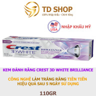 NK Mỹ Kem đánh răng Crest 3D White Brilliance - TD Shop thumbnail