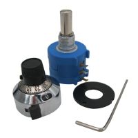 【CW】 3590S-2-503L 3590S 50K ohm Multiturn Potentiometer 10 Adjustable Resistor   Turns Counting Knob