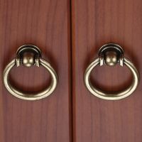 1pc Retro Dresser Door Drawer Ring Handles Knobs Cupboard Handles Antique Drawer Pulls Vintag Kitchen Cabinet Knobs And Handles Door Hardware Locks