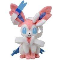 Eevee นางฟ้าโปเกมอน20ซม. ตุ๊กตาการ์ตูนกำมะหยี่น่ารักสวยงาม Boneka Mainan สำหรับเป็นของขวัญเด็กหญิงและผู้ชาย