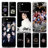 Group Stray Kids Kpop Handsome Clear Samsung S22 Ultra Case For Galaxy S21 S20 FE S22 5G Ultra S10 S9 Plus Cases Soft Back Cover