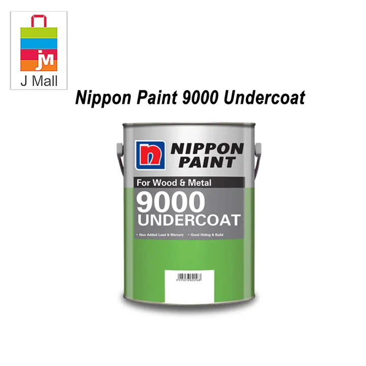 5L Nippon Paint 9000 Undercoat For Wood & Metal | Lazada