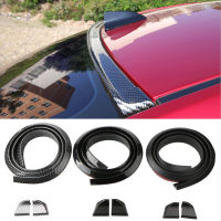 1.5M รถจัดแต่งทรงผม5D คาร์บอนไฟเบอร์สปอยเลอร์ Refit Tail Universal รถสปอยเลอร์ Wing Auto Trunk Lid Gap ตกแต่งแถบปิดผนึก