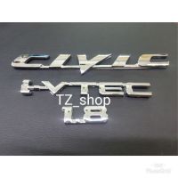 ฮอนด้า ซีวิค โลโก้ civic ivtec  1.8 ของ FD 1 ชุด 3 ชิ้น