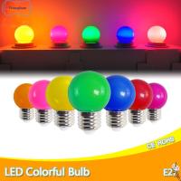 CROSSALISON 3W ครับ ไฟฉาย ตกแต่งบ้าน Lamparas E27 B22 โคมไฟ G45 ไฟสีสันสดใส หลอดไฟ LED