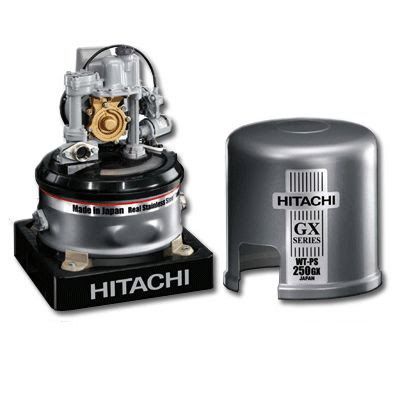 ฮิตาชิ HITACHI ปั๊มน้ำอัตโนมัติ รุ่น WT-PS250   WT-PS300 แบบถังสเตนเลส ใช้งานง่าย ติดตังง่าย