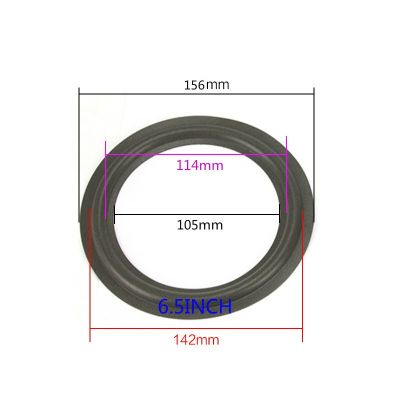 ‘；【-【 GHXAMP 2PCS Speaker Foam Repair Folding Edge Ring Subwoofer Speaker Repair Accessories DIY 5 INCH 6.5INCH 8 INCH 10 12 INCH