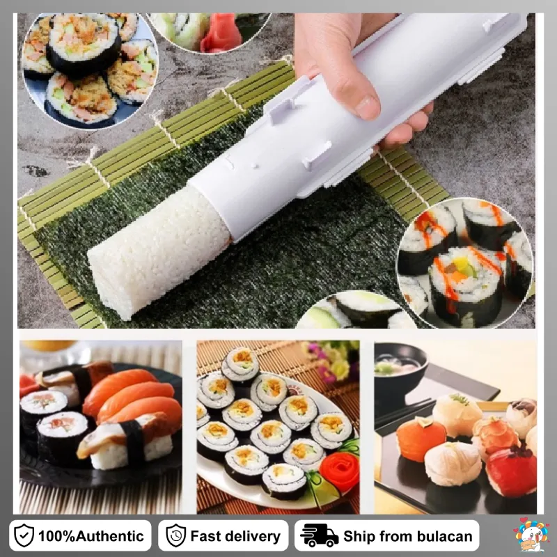 Sushi Roll Maker Making Kit Mold Sushezi Rice Roller Mold Kitchen