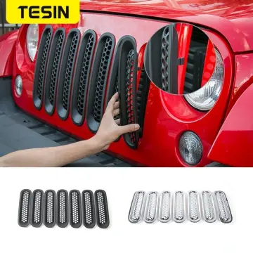Shop Front Grille Cover For Jeep Wrangler with great discounts and