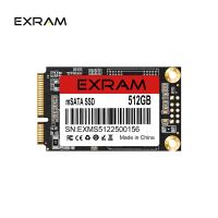 EXRAM เอ็มซาต้า SSD ฮาร์ดดิสก์โซลิดสเตทไดรฟ์ SATA3ฮาร์ดดิสก์ขนาดเล็กภายใน128GB 256GB 512GB 1TB สำหรับแล็ปท็อป PC เครื่อง POS