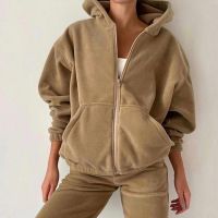 【DT】hot！ Fleece Hoodie Piece Sets Hooded Outerwear And Harem Pant Fashion Streetwear Tracksuit