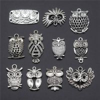 Owl On The Tree Charms Diy Fashion Jewelry Accessories Parts Craft Supplies Charms For Jewelry Making