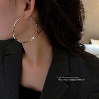 [COD] Large circle earrings European and temperament high-end atmospheric 2022 new trendy Korean net red women