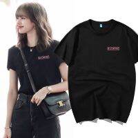 COD dsfrteryewe REBUILD Lisa BLACKPINK เสื้อผู้หญิง เสื้อเชิ้ตแขนสั้น เกาหลี แฟชั่น ใส่สบายๆ สินค้ามาใหม่ 22042011