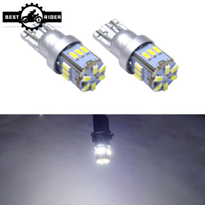 ไฟ Led แสดงสถานะเตือนไฟป้ายทะเบียนรถสว่าง3014-18LED T10 Dc 12V สำหรับรถยนต์1คู่