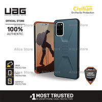 UAG Civilian Series Phone Case for Samsung Galaxy S20 Ultra / S20 with Military Drop Protective Case Cover - Blue