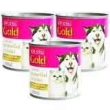 AG-Science Gold Puppy and Kitten Milk 400ml (3 units) นมแพะแอค-ซายน์ โกลด์ สำหรับ ลูกสุนัข และ ลูกแมว 400มล (3 กระป๋อง)