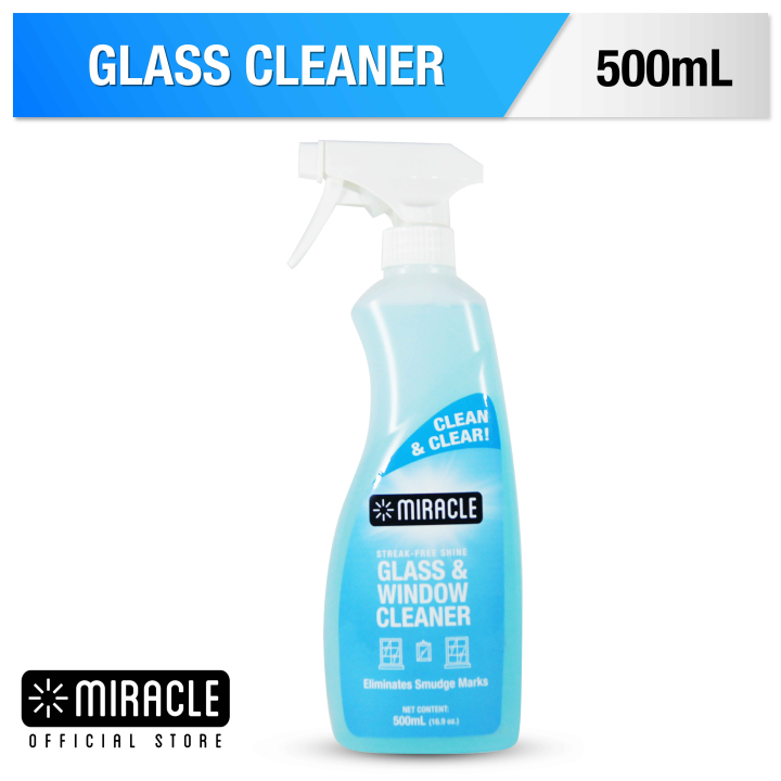 Miracle Glass & Window Cleaner Spray 500ml Lazada PH