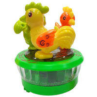 gyrate chicken Battery operated ของเด็กเล่นไก่หมุน ดิสโก้เทค