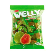 Candy guava, orange, strawberry, mixed-welly package 70g -bibica