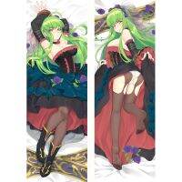 [HOT SHXLLOWWQWH 522] ตัวละครอะนิเมะที่ออกแบบใหม่รหัส Geass: Lelouch ของ Rebellion C.C. บ้านเตียงตกแต่ง Dakimakura ปลอกหมอนร่างกาย