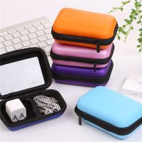 ◎ 6colors Carrying Case Box Headset Earphone Earbud Storage Pouch Bag NEW FOR Memory Card USB Cable Organizer Mini Earphone Bag