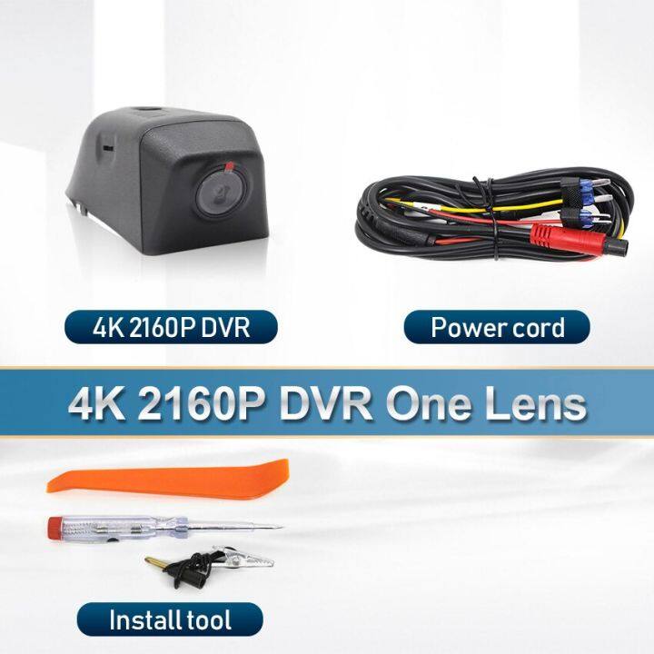 รถซ่อนหา-dvr-4k-2160p-กล้องติดหน้ารถ-hd-การมองเห็นได้ในเวลากลางคืน-wifi-24h-บันทึกการจอดรถเครื่องบันทึกวิดีโอการขับขี่อัตโนมัติสำหรับเทสลารุ่น3