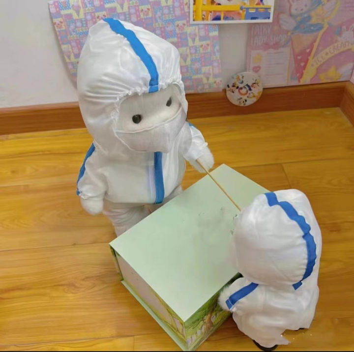 hot-เสื้อผ้าหมี-lena-ขนาดกลางตุ๊กตาหมีตุ๊กตาตุ๊กตาแมวตุ๊ดบิ๊กอายเสื้อกันหนาวชุดป้องกัน