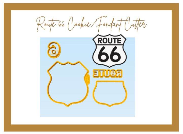 ROUTE 66 FONDANT/COOKIE CUTTER Lazada PH