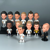 Karim Benrógareth Bale Cristiano Ronaldos Action Figures ตุ๊กตาตกแต่งบ้านฟุตบอลพัดลมของที่ระลึก Real Madrid CFS รูปแปลกรูปของขวัญ