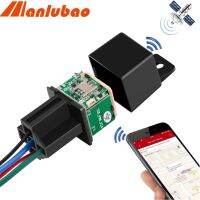 Manlubao C13 9-36V mini Car Relay GPS Tracker Device Real-time Tracking   Cut Off Oil  Historical Route Geo-fence Overspeed Alert Free APP Car locator Relay Tracker