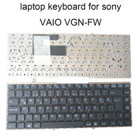 Replacement keyboards for VAIO VGN FW VGNFW SP Spanish ES TR Turkey without frame keyboard accessories new Low price sale