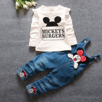 Newborn Baby Clothing Set Baby Boy Girl Clothes Cartoon Kids Clothing Children Coat+Pant