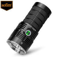 Sofirn Q8 Pro ที่มีประสิทธิภาพ11000ลูเมน USB C ชาร์จ18650ไฟฉาย4 * XHP50.2 LEDs Anduril 2 UI ไฟฉายที่มีค่าใช้จ่ายย้อนกลับ
