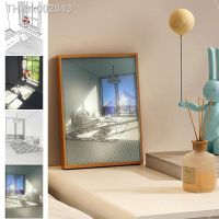 ☢ Wooden Led Picture Frame Lighted Picture Frame with Backlight Photo Frame Decorative Bright Painting Frame Light Room Decor 액자