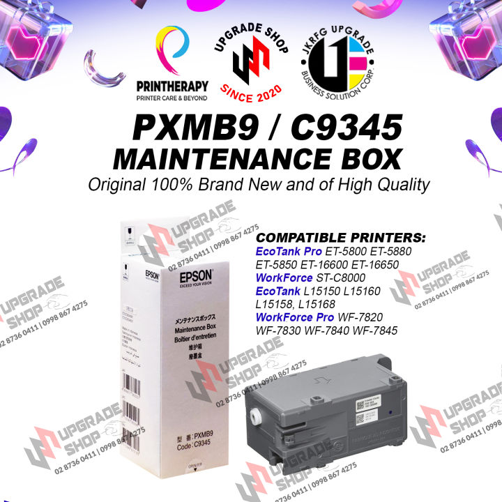 Epson C9345 Pxmb9 Ink Maintenance Box Lazada Ph 1431