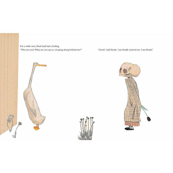 must-have-kept-gt-gt-gt-หนังสือภาษาอังกฤษ-duck-death-and-the-tulip-hardcover-by-wolf-erlbruch