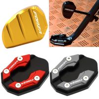 ↂ☼ Motorcycle Accessories Kickstand Side Stand Extension Enlarger Pad for FORZA350 FORZA300 NSS350 FORZA125 NSS FORZA 350 300 125