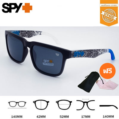 Spy4-ฟ้า แว่นกันแดด แว่นแฟชั่น กันUV คุณภาพดี แถมฟรี ซองเก็บแว่น และ ผ้าเช็ดแว่น