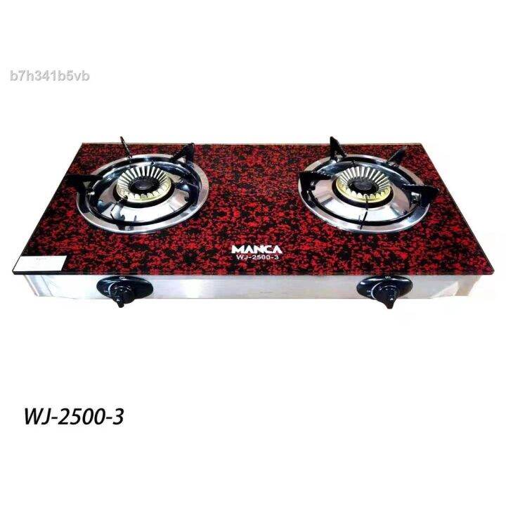 COD MANCA portable stove super kalan burner stove burner Double Burner Gas Stove Glass Lazada PH