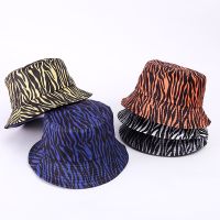 {You have a hat}2022หมวกแก๊ปชาวประมง Unisex ผ้าฝ้ายสไตล์เกาหลีญี่ปุ่นลายม้าลายหมวกบักเก็ตทรงปานามากันแดดกลางแจ้งฤดูร้อนแฟชั่นวัยเยาว์