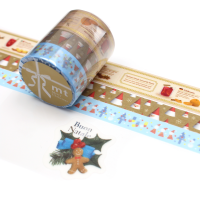 mt Christmas set C MTCMAS130 เทปตกแต่งวาชิ คริสต์มาสชุด ฺB แบรนด์ KAMOI mt masking tape ประเทศญี่ปุ่น