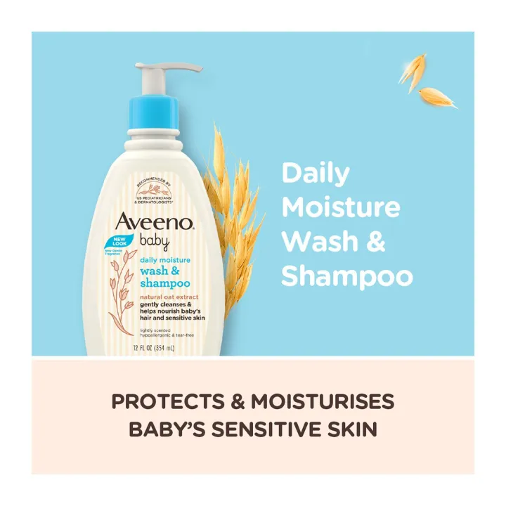 Aveeno Baby Wash And Shampoo