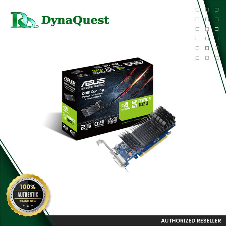 Asus GT 1030 2GB DDR5 64bit Low Profile GT1030-SL-2G-BRK | Lazada PH