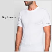 GUY LAROCHE เสื้อ T-Shirt ผ้า 100% Cotton เนื้อนุ่มใส่สบาย (JVU2402)