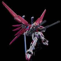 Bandai ชุดโมเดลกันดั้ม RG DESTINY IMPULSE 1/44อนิเมะตุ๊กตาขยับแขนขาได้หุ่นประกอบของขวัญหุ่นยนต์ของเล่นแบบชุดสะสมสำหรับเด็กผู้ชาย