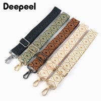 1Pc Deepeel 3.8cm Wide Bag Shoulder Strap 75~130cm Adjustable Webbing Straps Womens Crossbody Replacement Bags Belt Accessories